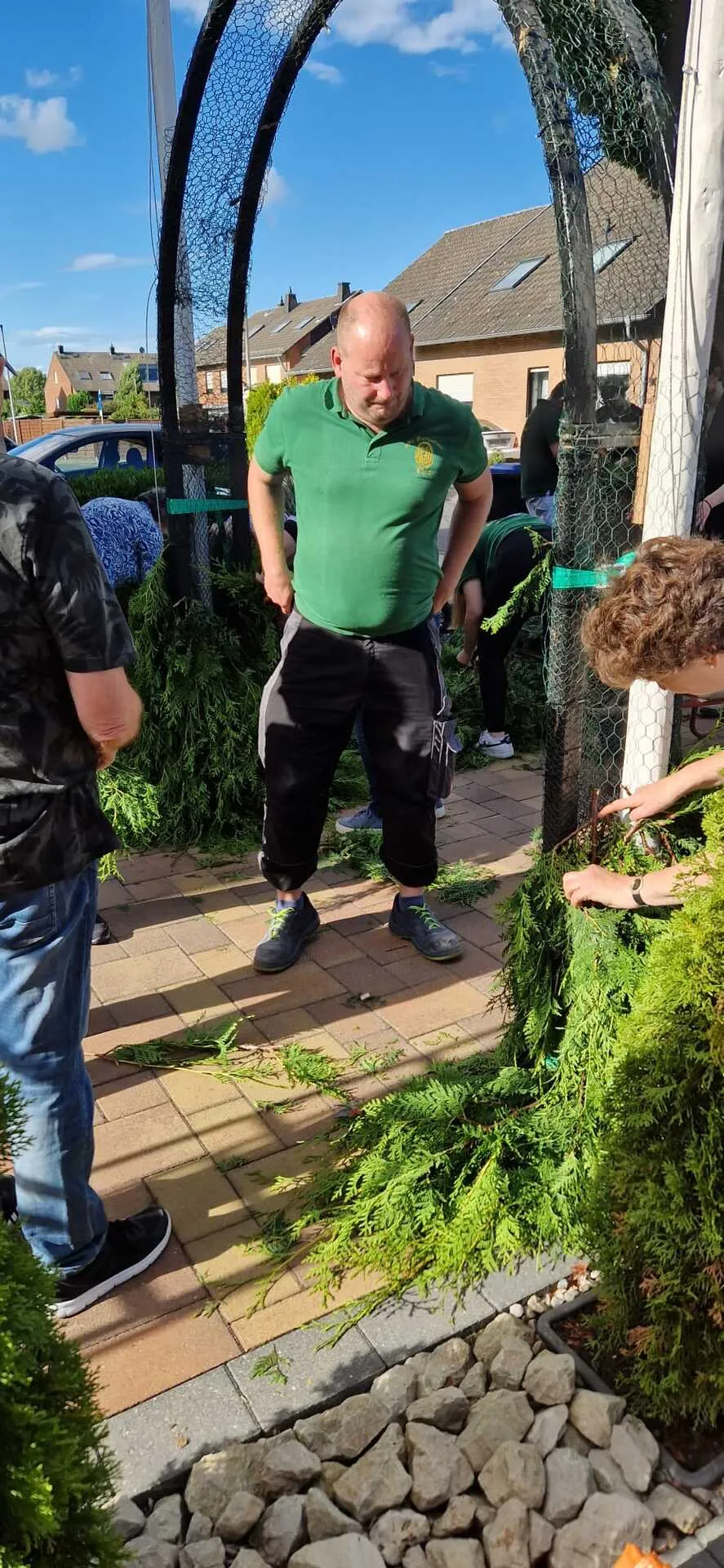 Schmücken – Bild aus dem Vereinsleben